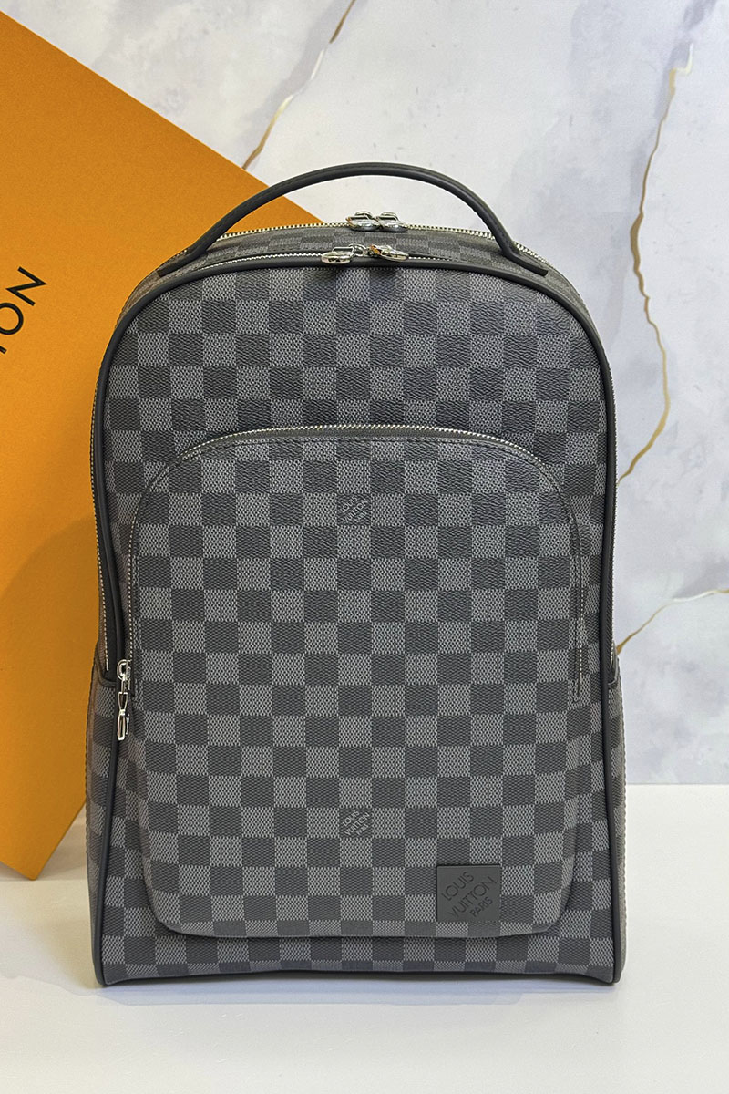 Lоuis Vuittоn Кожаный рюкзак Damier Infini premium 40x31x15 см