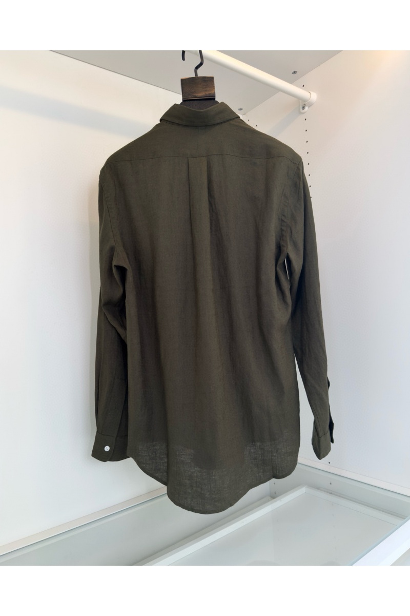 Polo Ralph Lauren Льняная рубашка pony-embroidered - Khaki
