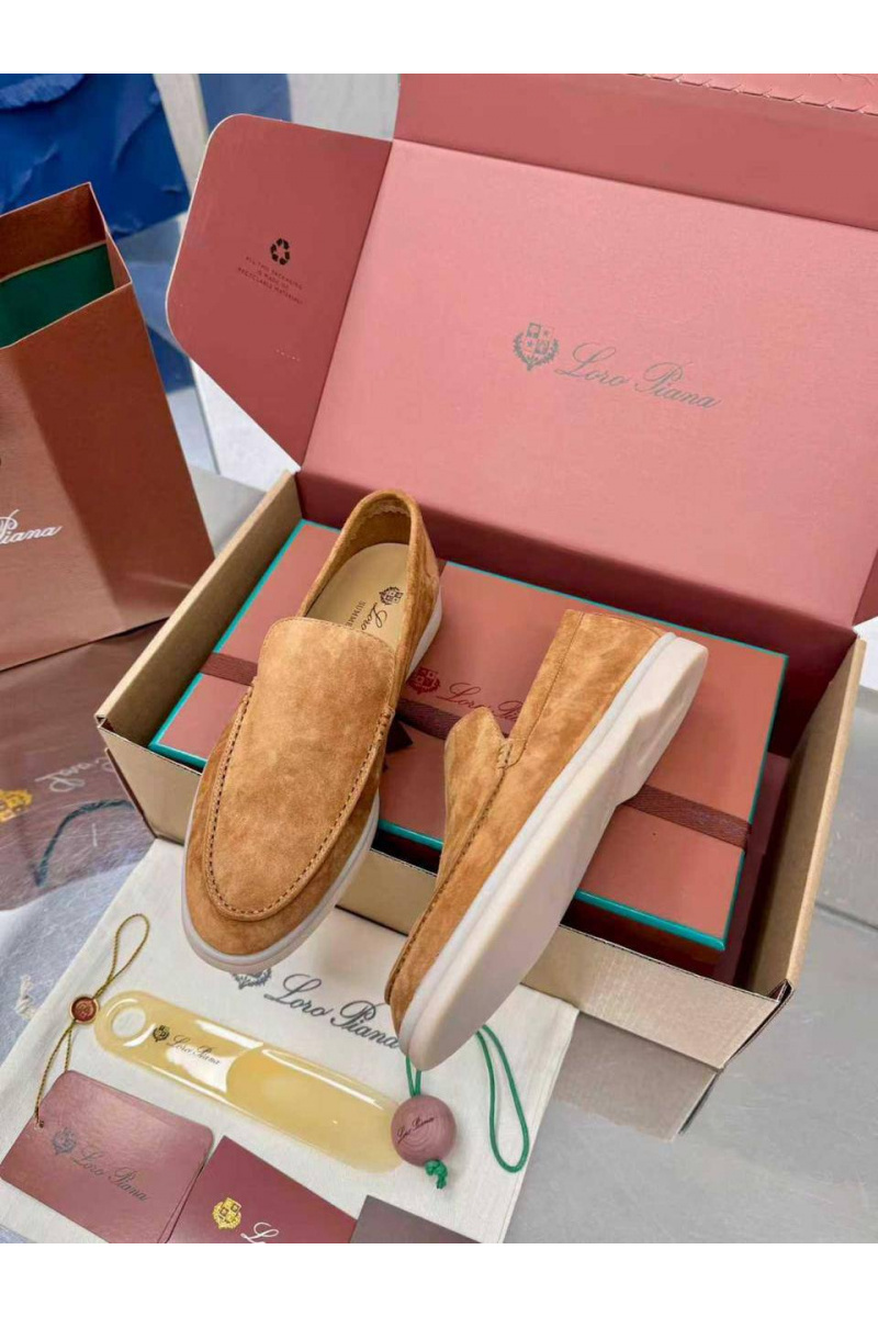 Loro Piana Женские заишевые лоферы Summer Walk premium