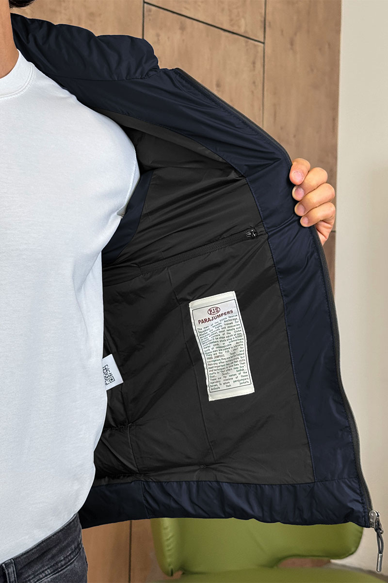 Designer Clothing Жилет синего цвета Parajumpers