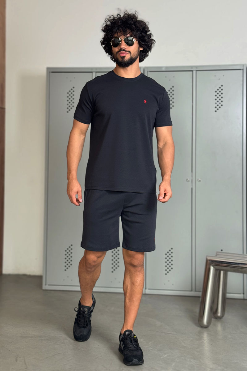 Polo Ralph Lauren Мужские тёмно-синие шорты 