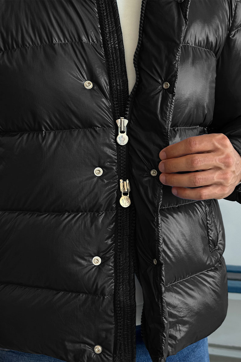 Moncler Мужской пуховик Maya 70 - Black 