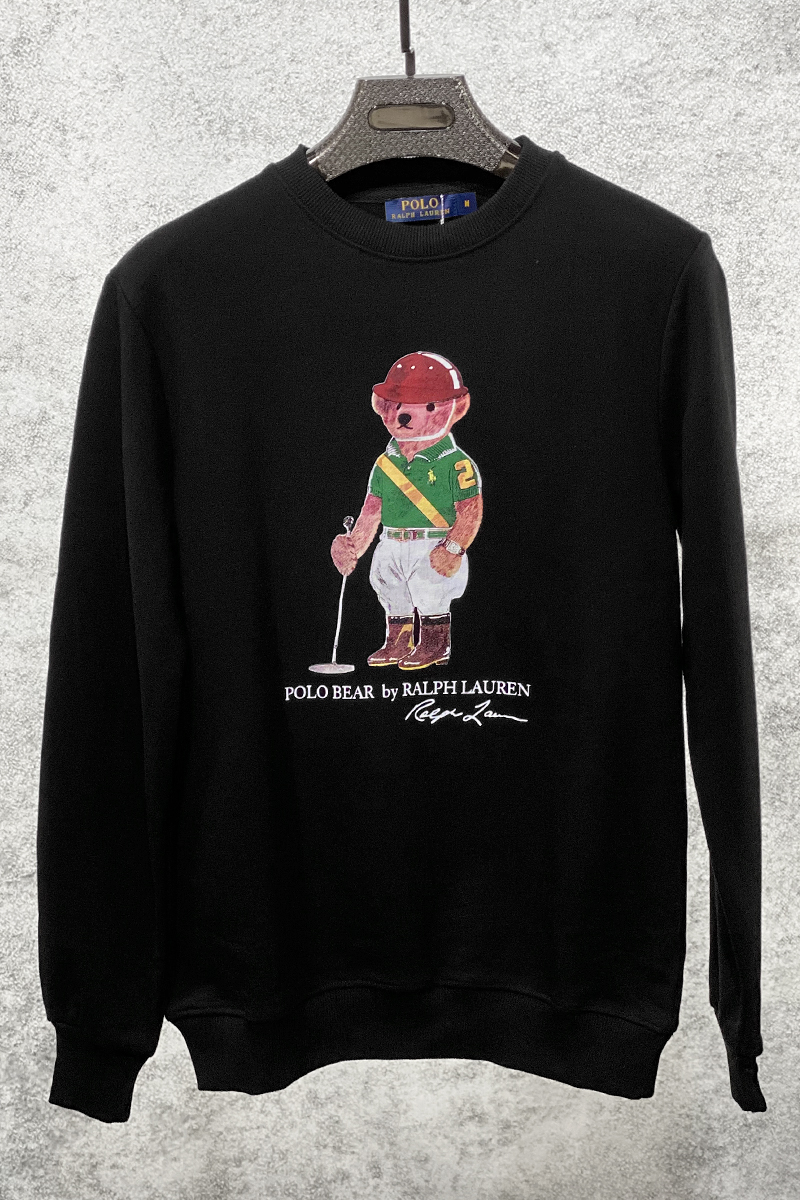 Polo Ralph Lauren Мужской свитшот "Bear" - Black 