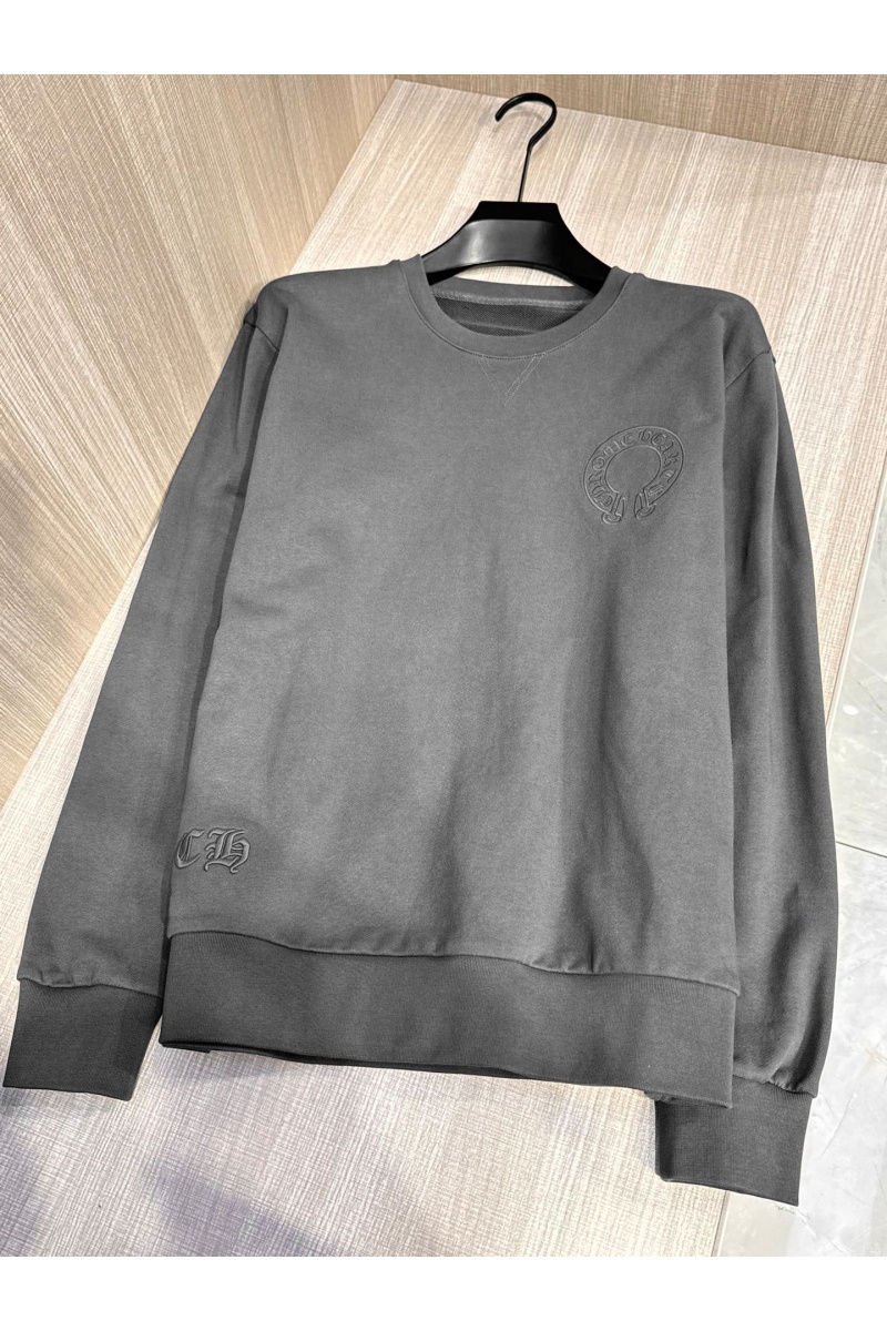 Chrome Hearts Мужской свитшот серого цвета