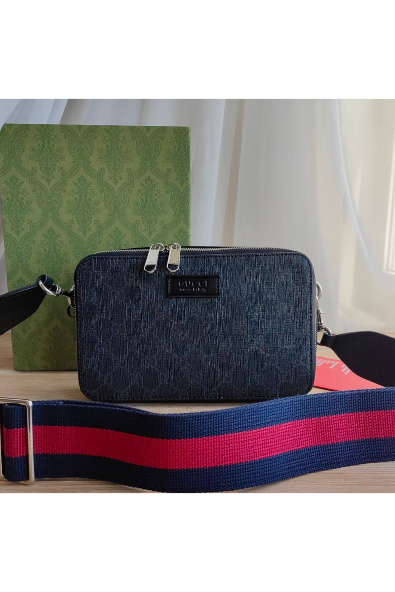 Gucci Мужская сумка на плечо с узором GG Supreme 22x14 см