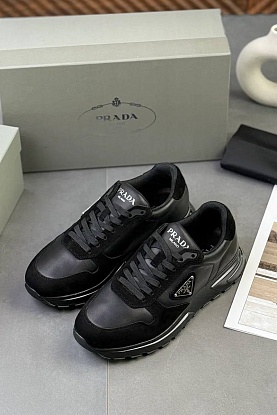 Мужские кроссовки logo-plaque - Black