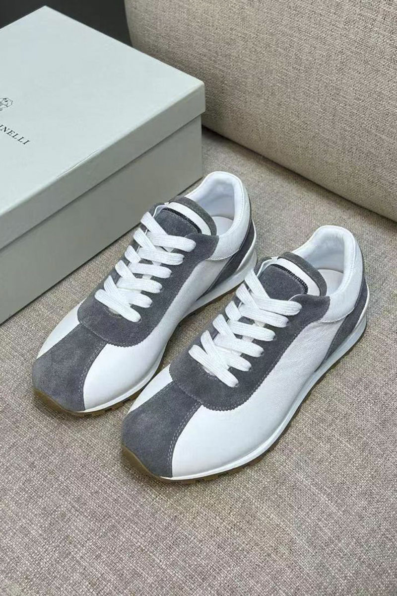 Brunеllо Сuсinеlli Женские комбинированные кроссовки low-top premium