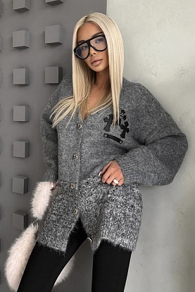 Женский удлинённый кардиган Premium