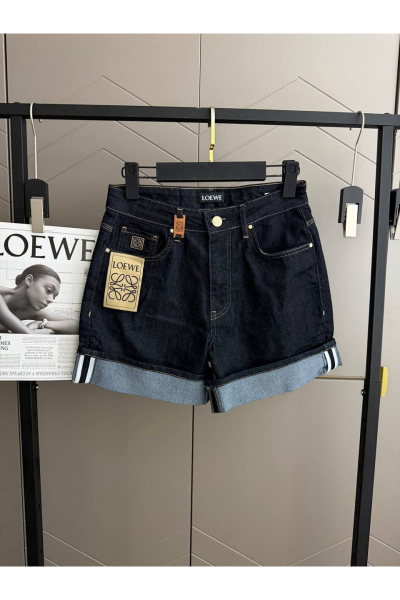 Loewe Женская джинсовые шорты premium