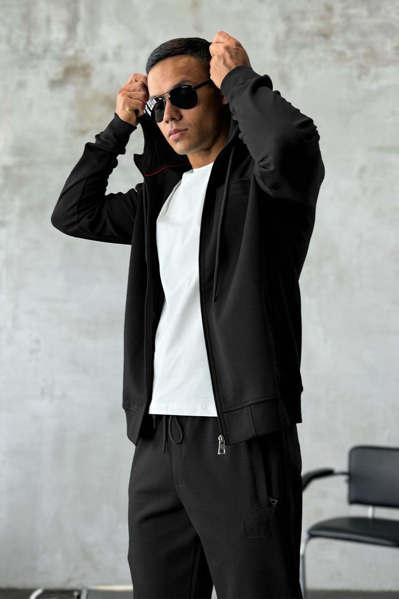 Hugо Воss Спортивный костюм logo-patch - Black