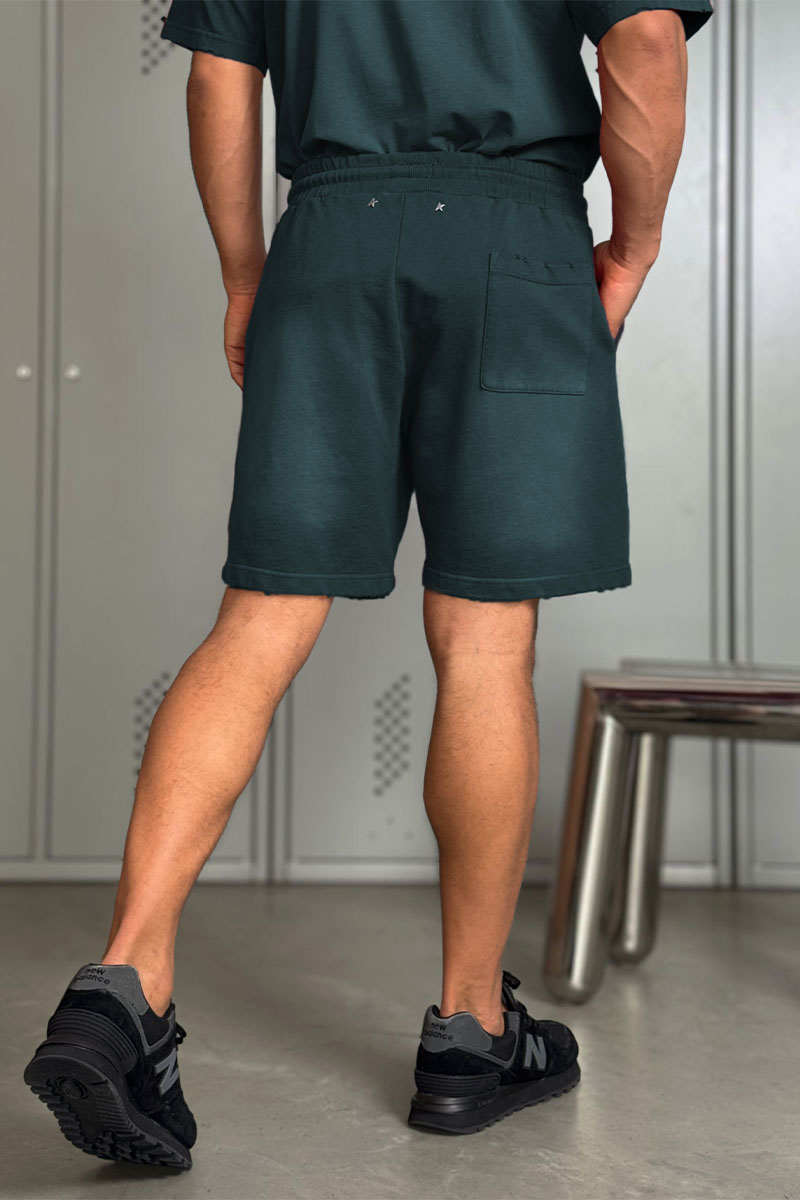 Designer Clothing Мужской зелёный костюм Golden Goose