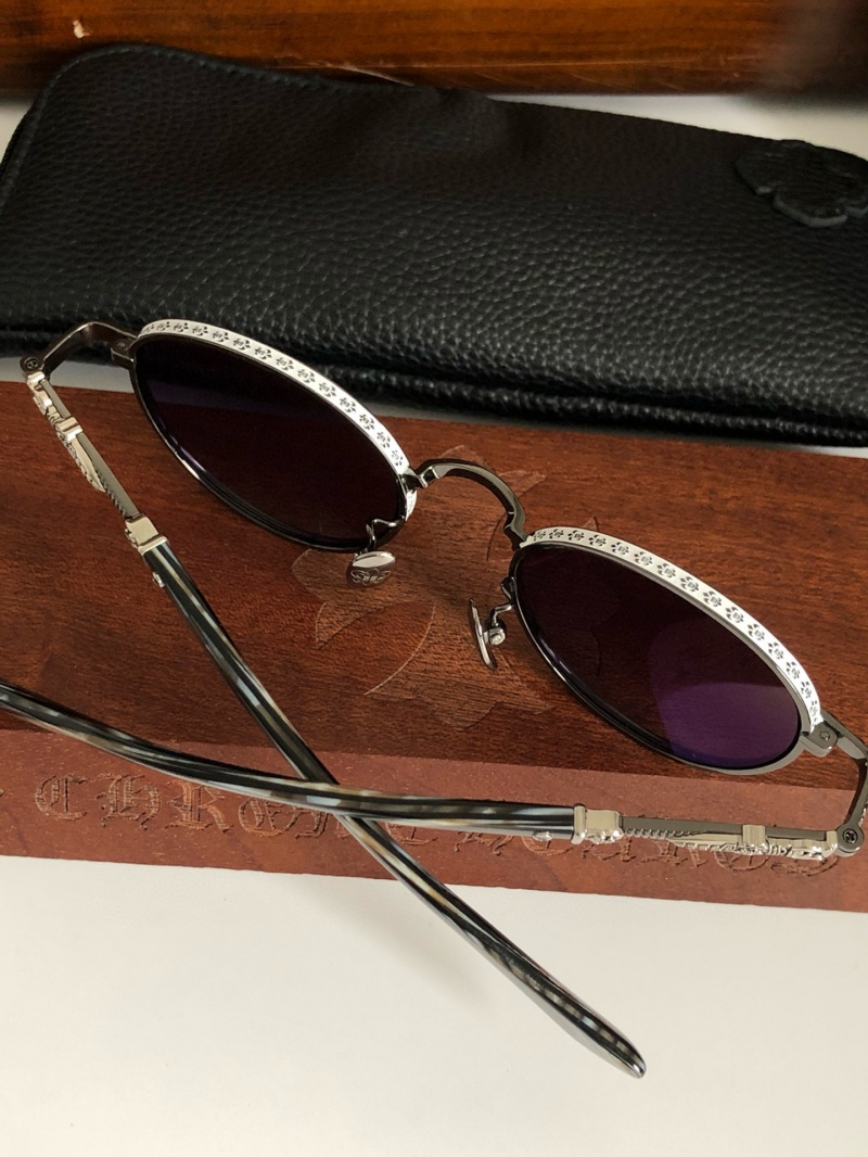 Chrome Hearts Солнцезащитные очки Metal Oval