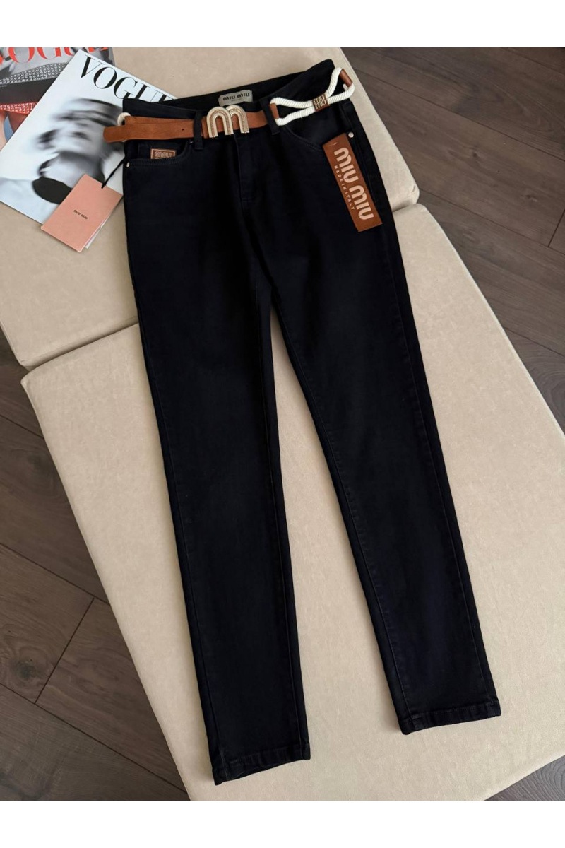 MIU MIU Женские джинсы Premium - Black
