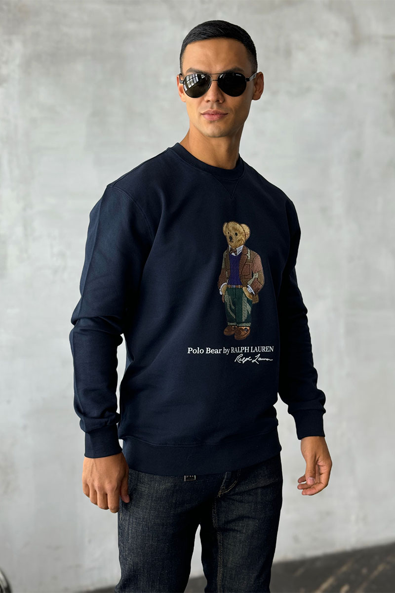 Polo Ralph Lauren Тёмно-синий свитшот "Bear"