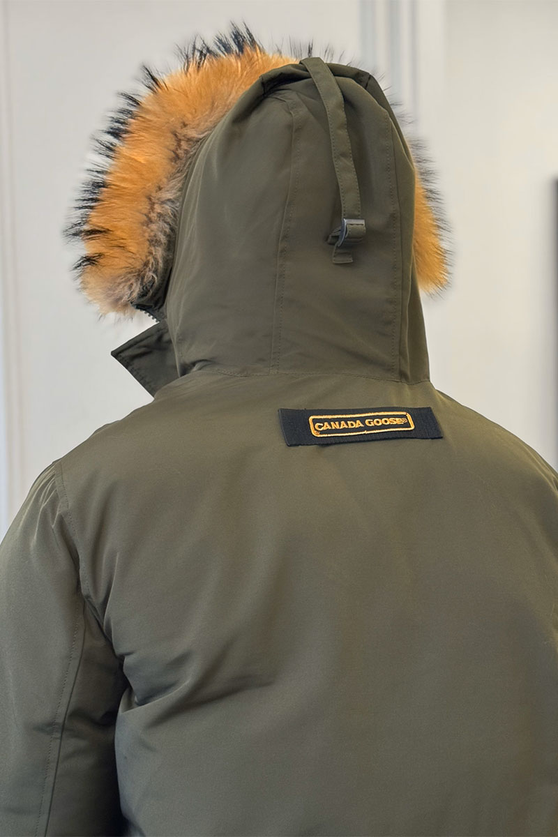 Canada Goose Утеплённая парка Langford - Khaki
