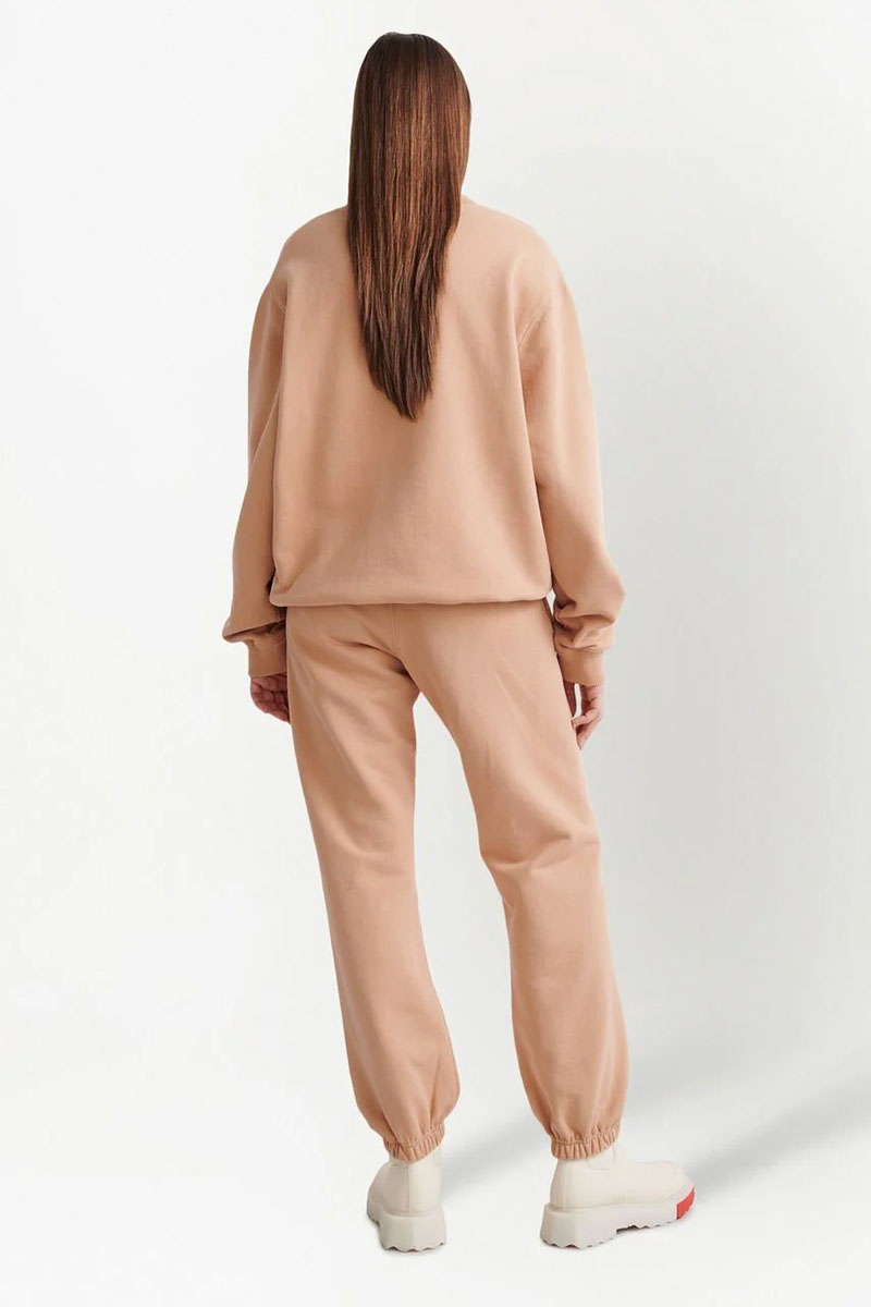 Off-White Женские штаны бежевого цвета