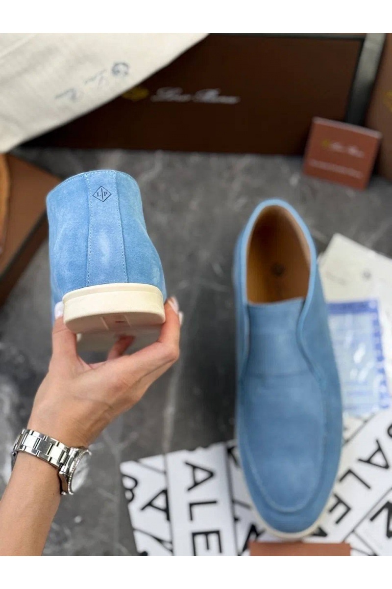 Loro Piana Мужские лоферы с меховой стелькой