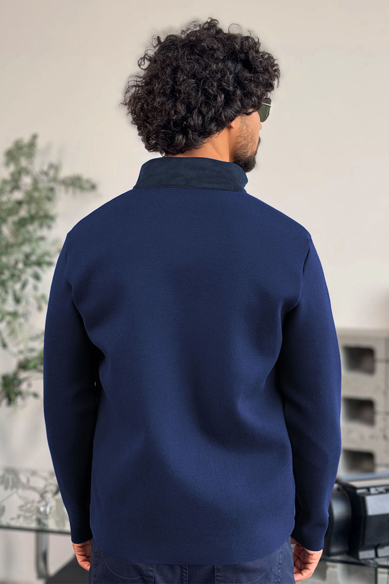 Loro Piana Мужская куртка синего цвета