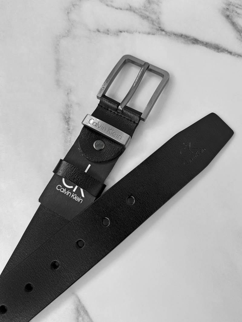 Calvin Klein Мужской брендовый ремень - Black