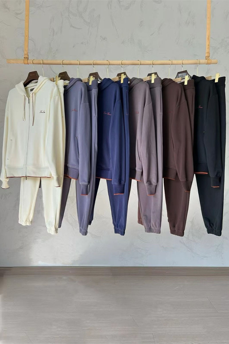 Loro Piana Спортивные штаны Premium signature logo - Grey