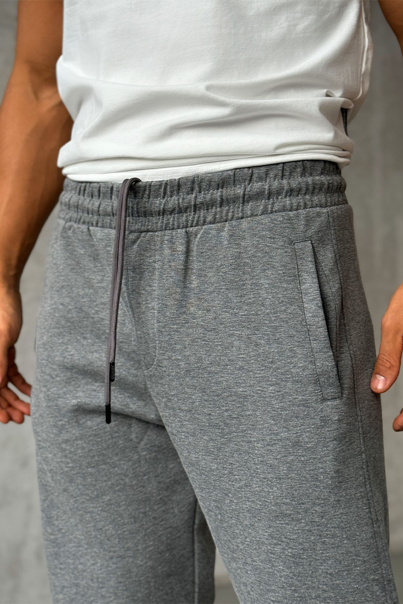 Zegna Мужской спортивный костюм серого цвета