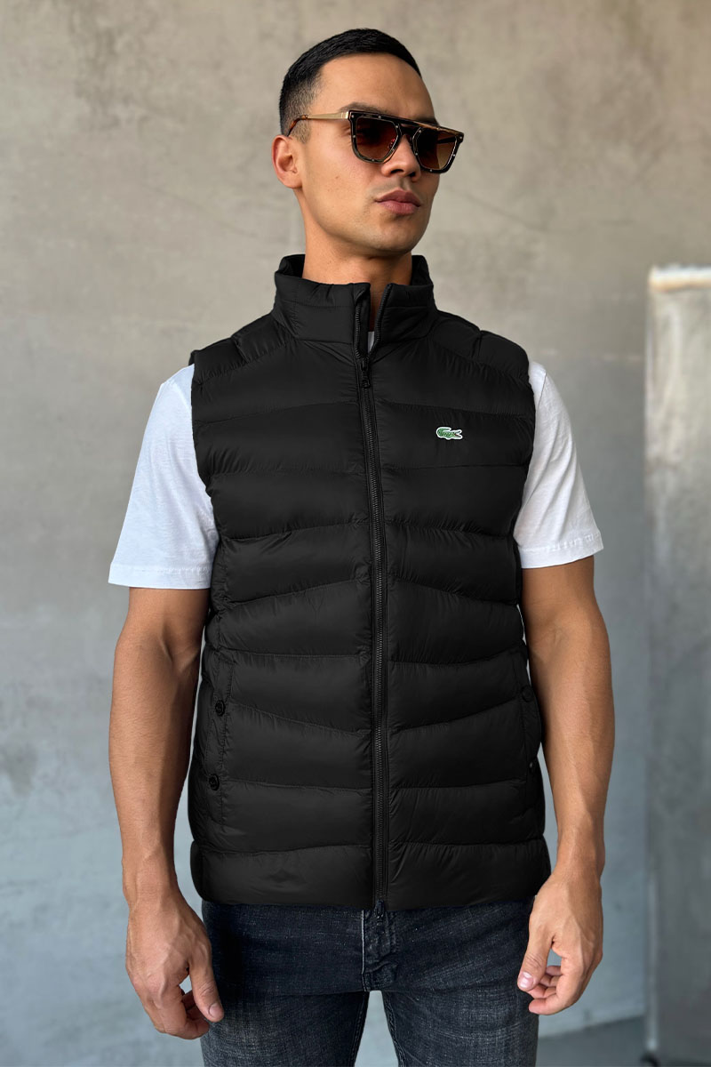 Lacoste Мужской жилет чёрного цвета