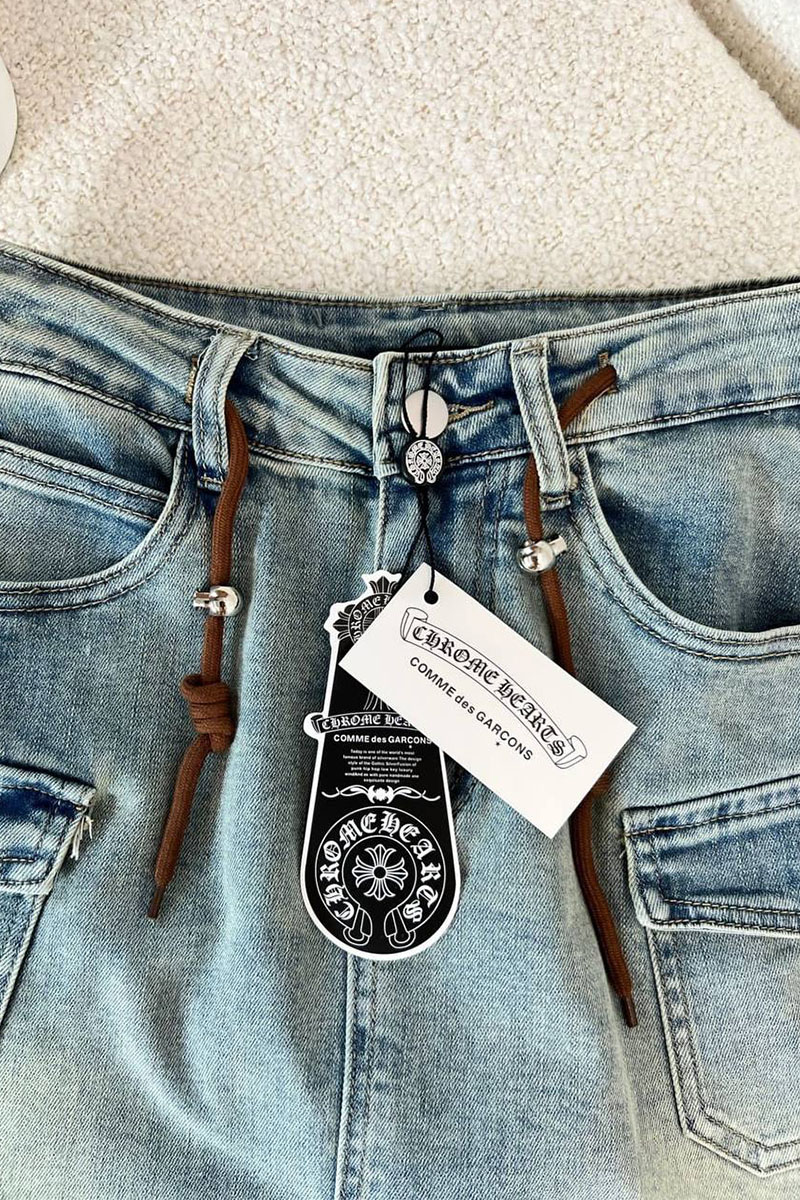 Chrome Hearts Женская джинсовая юбка 
