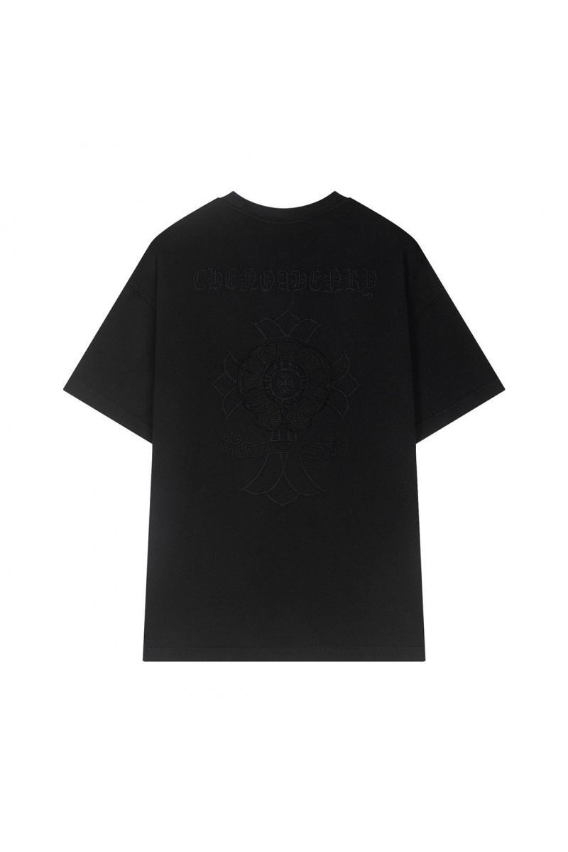 Designer Clothing Чёрная оверсайз футболка Gothic logo 