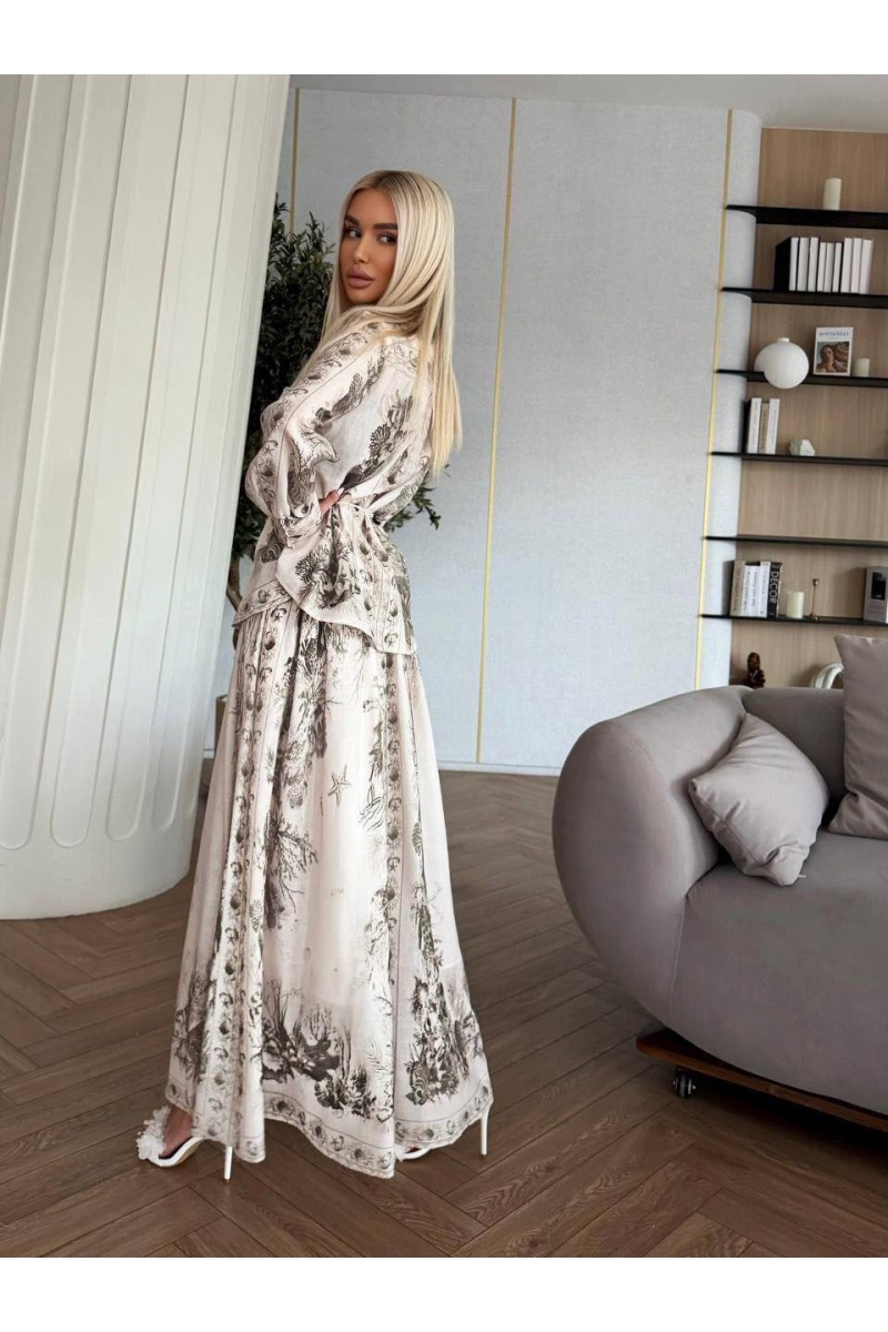 Zimmermann Женский льняной костюм premium