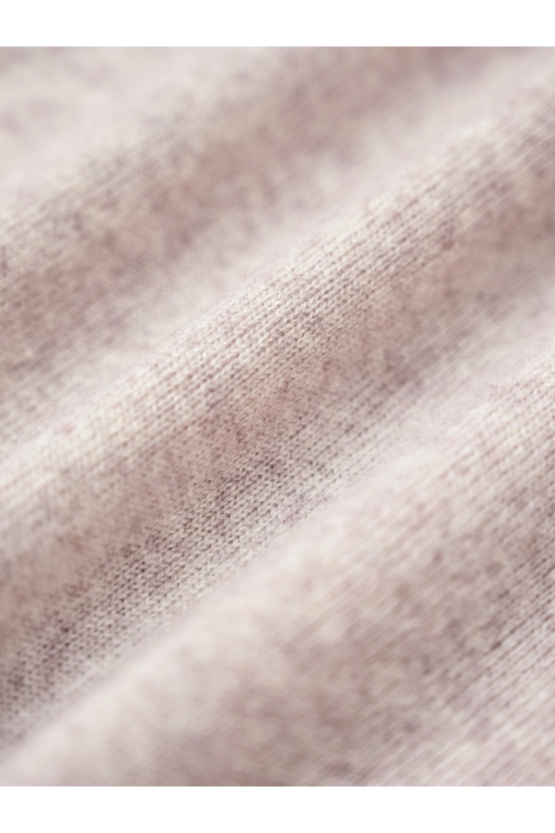 Loro Piana Светло-бежевое поло с длинным рукавом premium