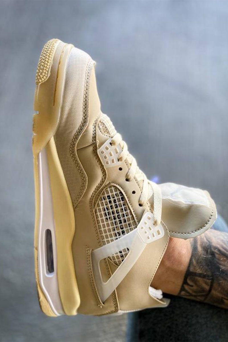 Nike Кроссовки AJ4 Retro x Off-White "Sail"