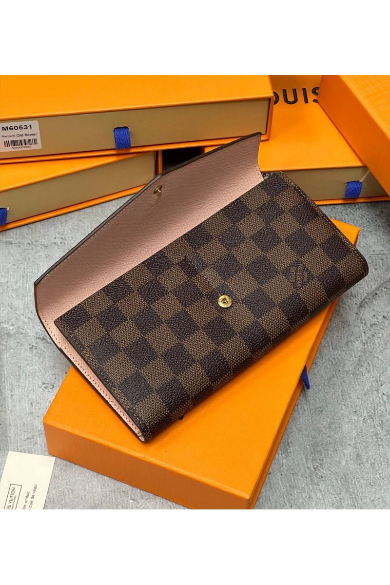 Lоuis Vuittоn Кожаный кошелек Sarah Premium 19x10.5x2.5 см