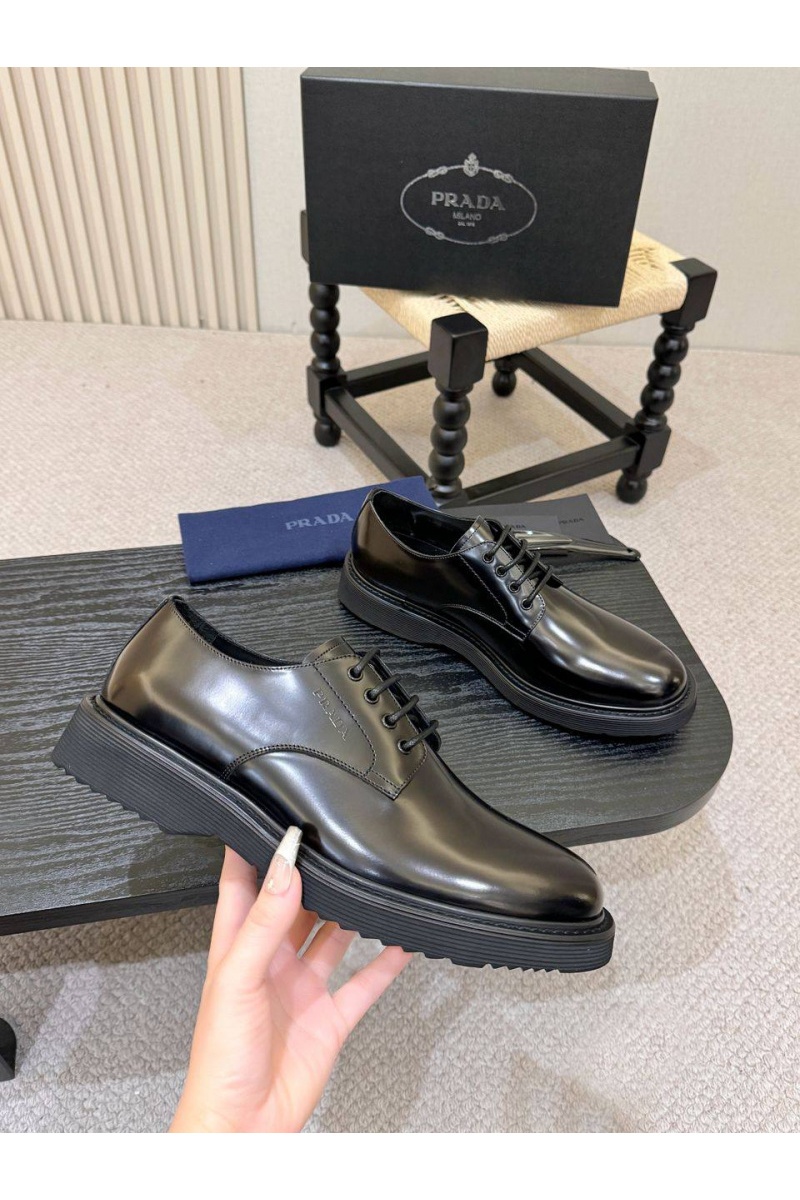 Prada Лакированные ботинки premium - Black