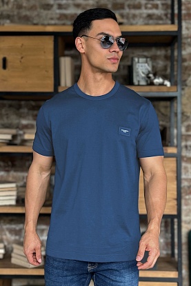 Мужская футболка Premium - Misty Blue