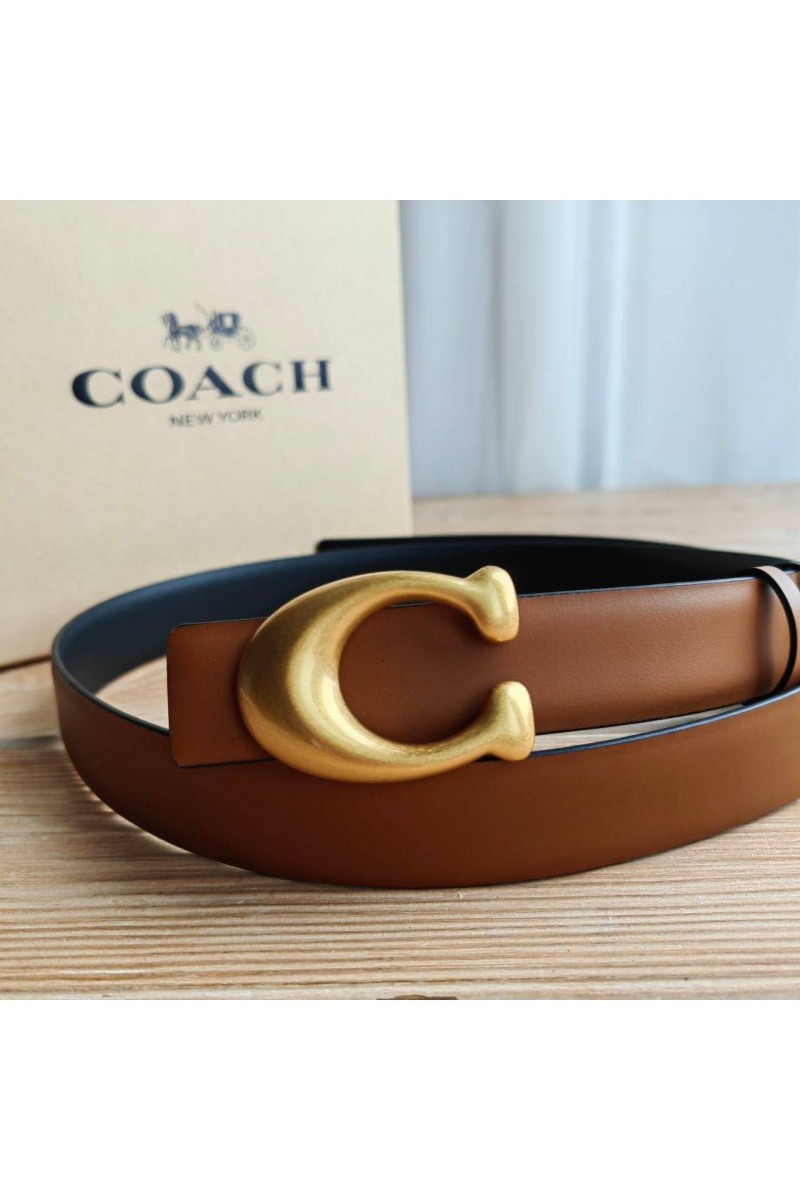 Coach Двусторонний кожаный ремень (80 / 85 см)