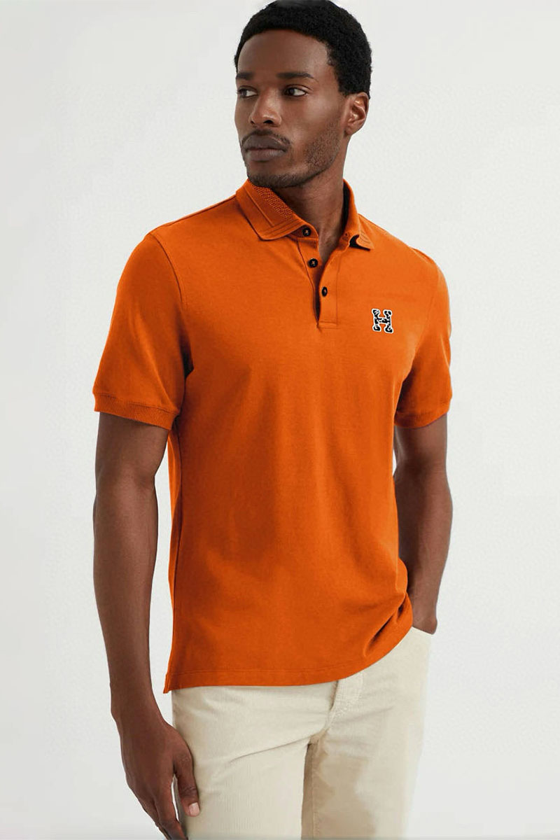 Hermes Мужское поло Premium - Orange