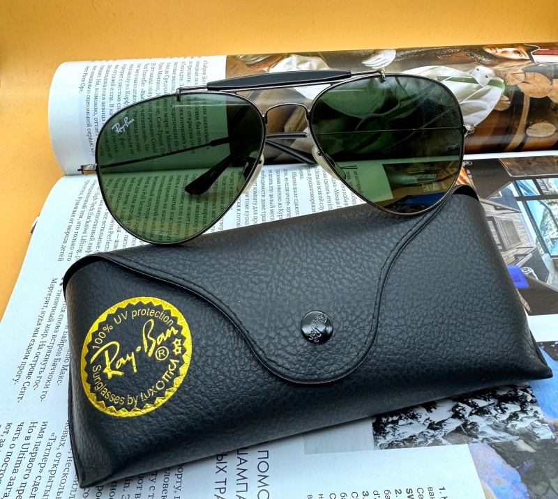 Ray-Ban Солнцезащитные очки Outdorsman - Green / Silver
