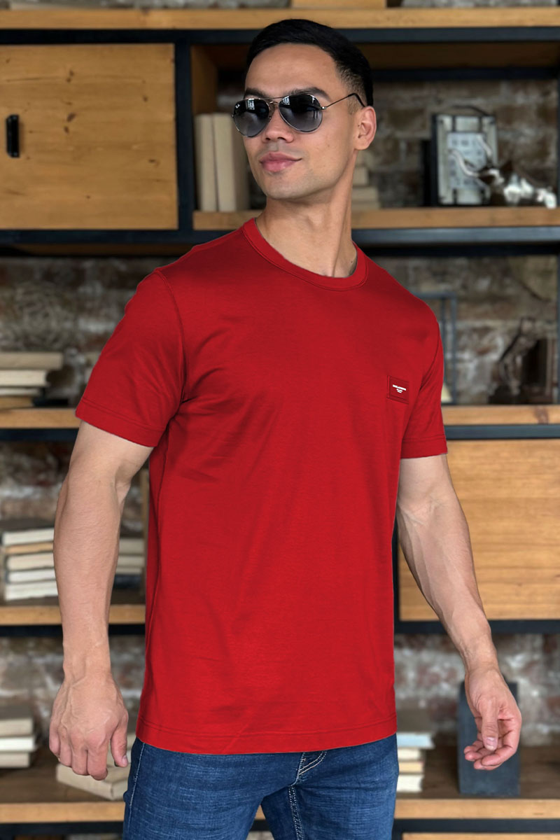 Dоlсе & Gаbbаnа Мужская футболка Premium - Red 