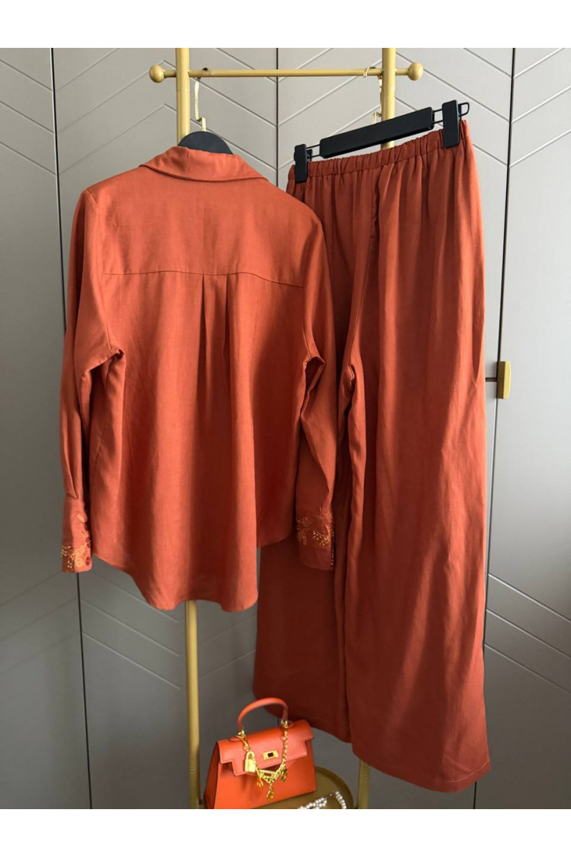 Zimmermann Женский льяной костюм premium