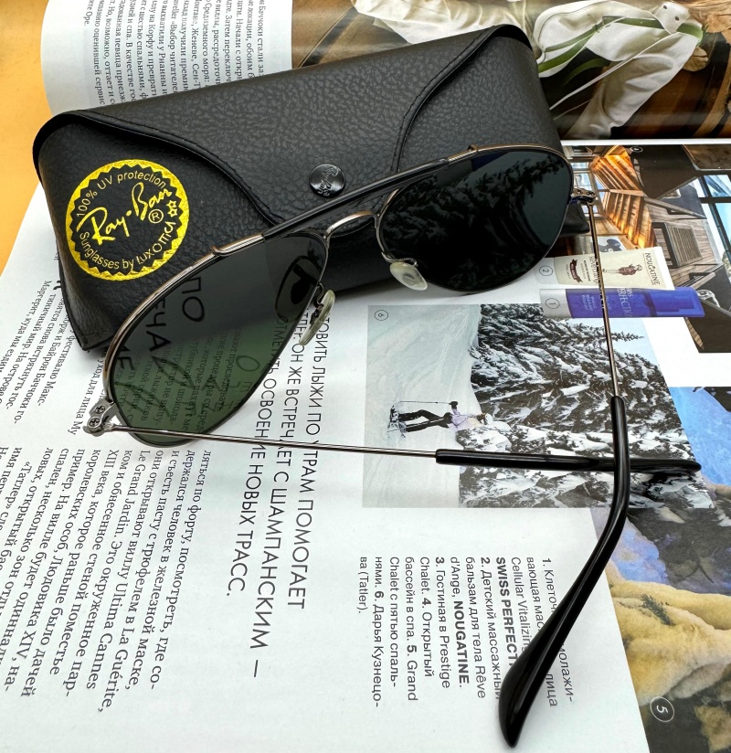 Ray-Ban Солнцезащитные очки Outdorsman - Green / Silver