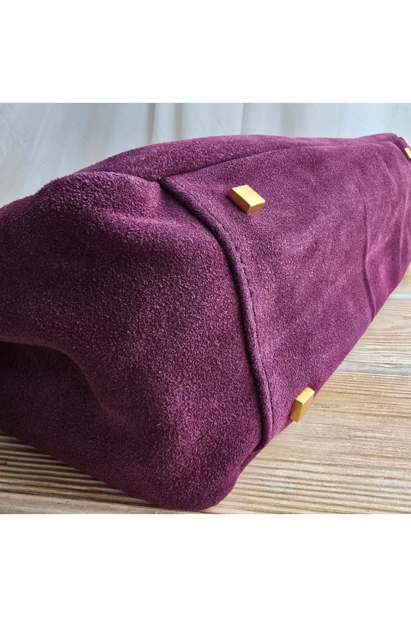 Yves Saint Laurent Замшевая сумка 39x23 см