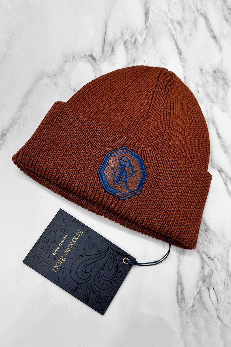 Stеfаnо Riссi Шапка logo-embroidered - Ginger