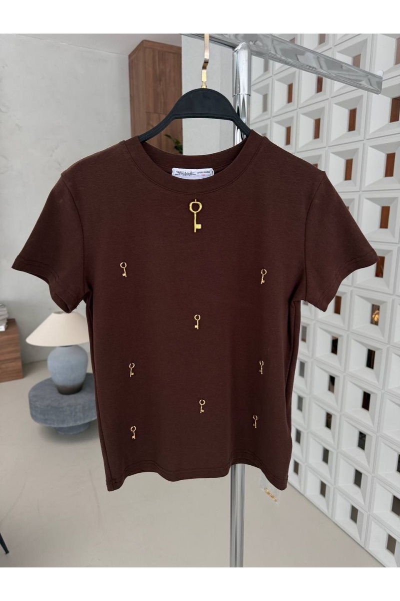 Schiaparelli Женская футболка premium - Brown