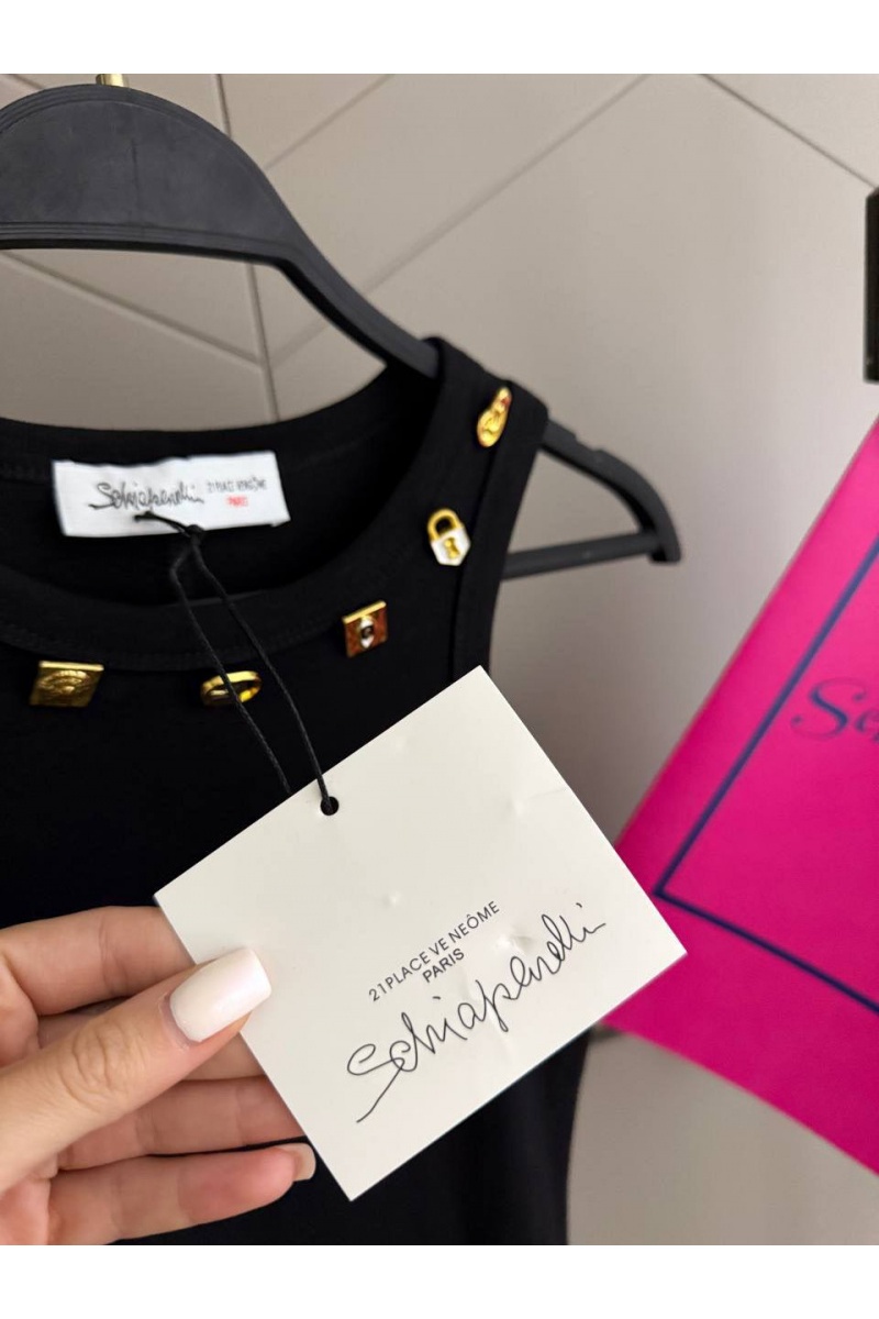 Schiaparelli Женская майка premium - Black
