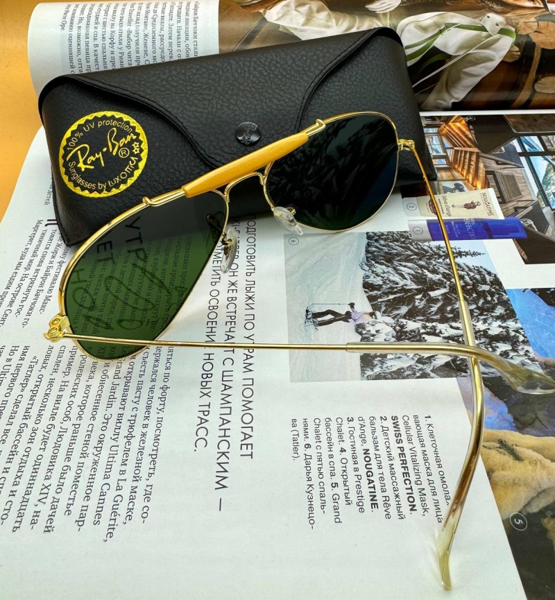 Ray-Ban Солнцезащитные очки Outdorsman - Green / Gold