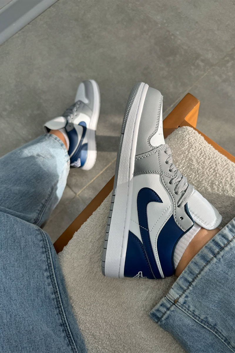 Nike Кроссовки AJ1 Low "Stealth French Blue"
