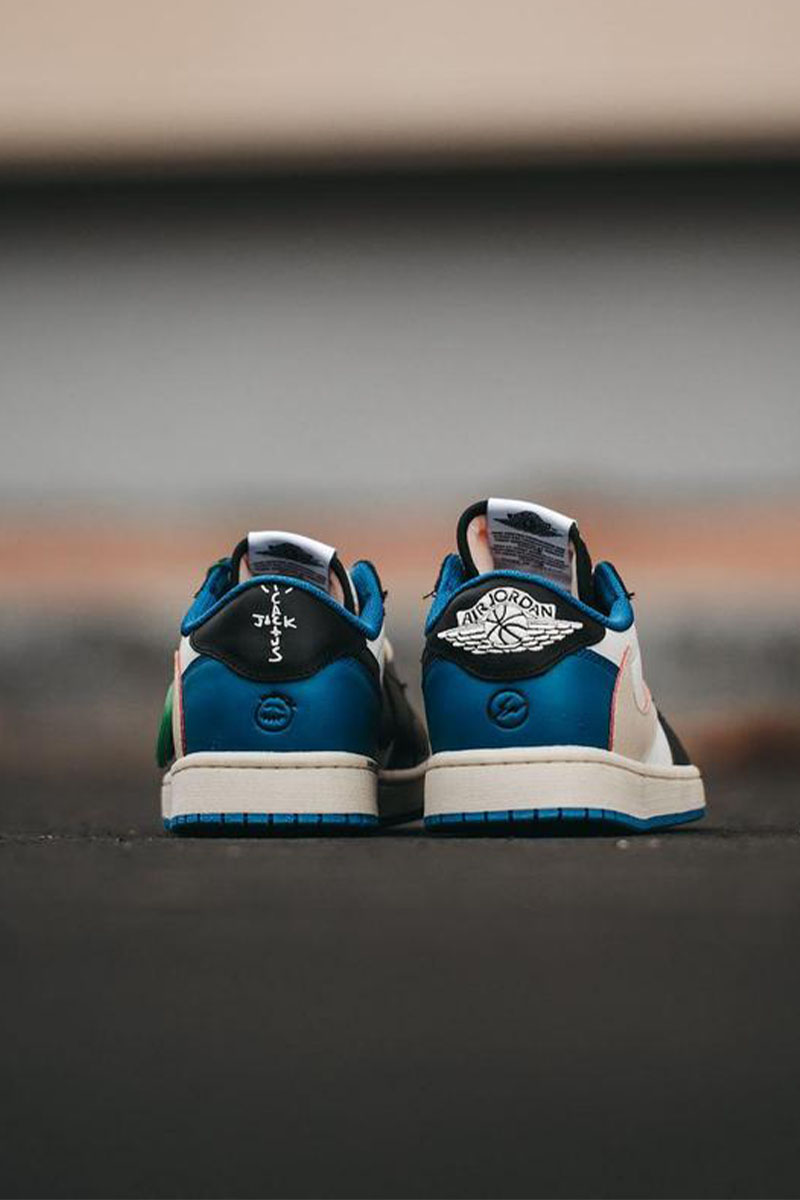 Nike Кроссовки Travis Scott x Fragment x AJ1 Low