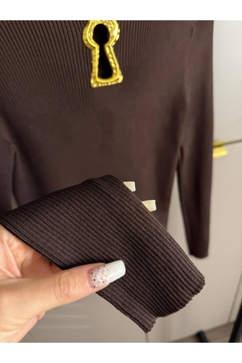 Schiaparelli Женский лонгслив Premium - Brown