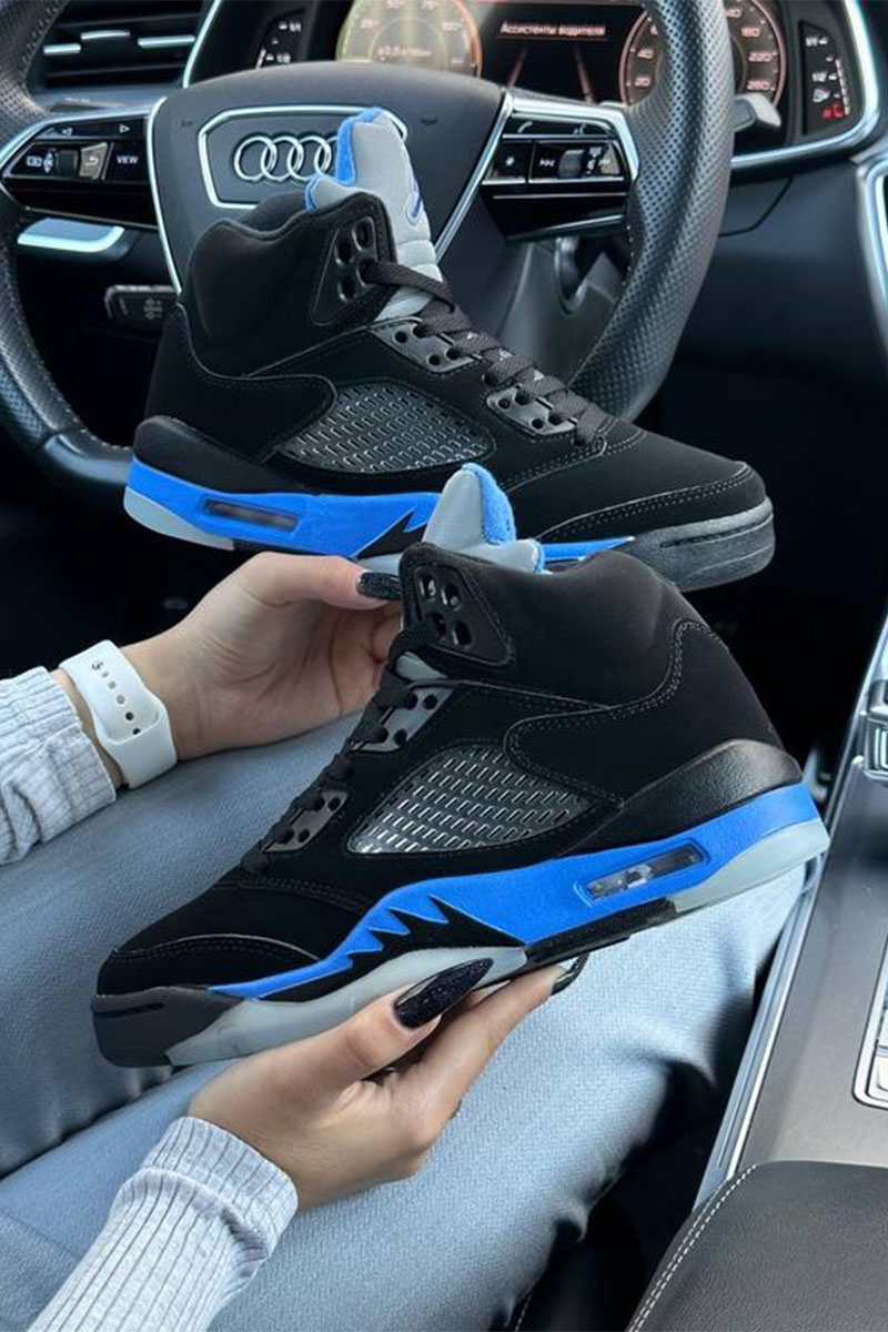 Nike Кроссовки AJ5 Retro - Black / Blue