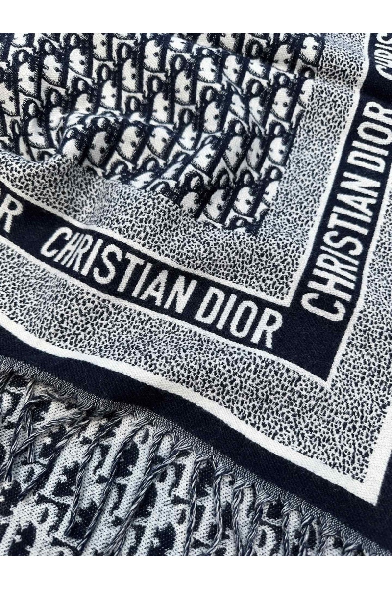 Dior Шарф Oblique Monogram premium 140x140 см